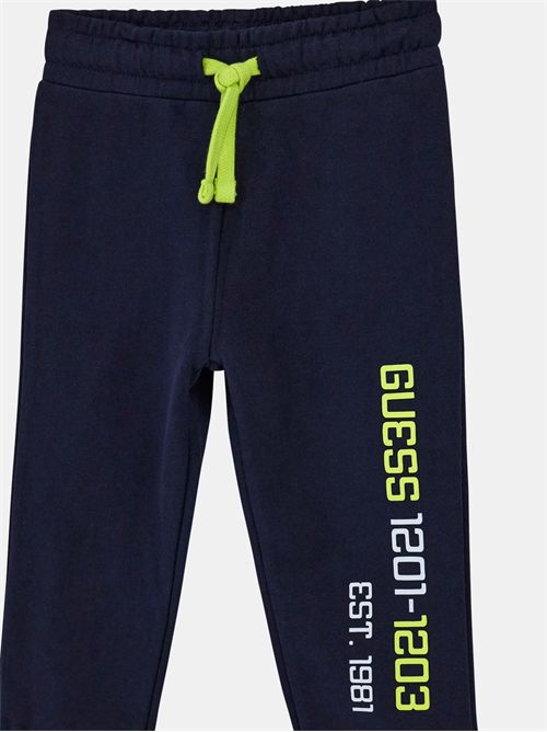 felpa e pantalone bambino blu GUESS | N5RG06KA6R4/FB67